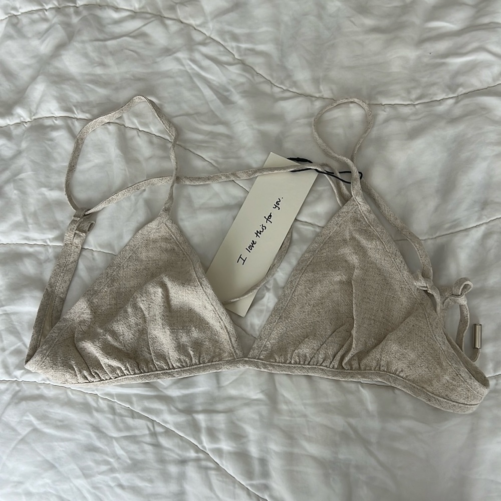 Thirty Years Air Linen Bralette